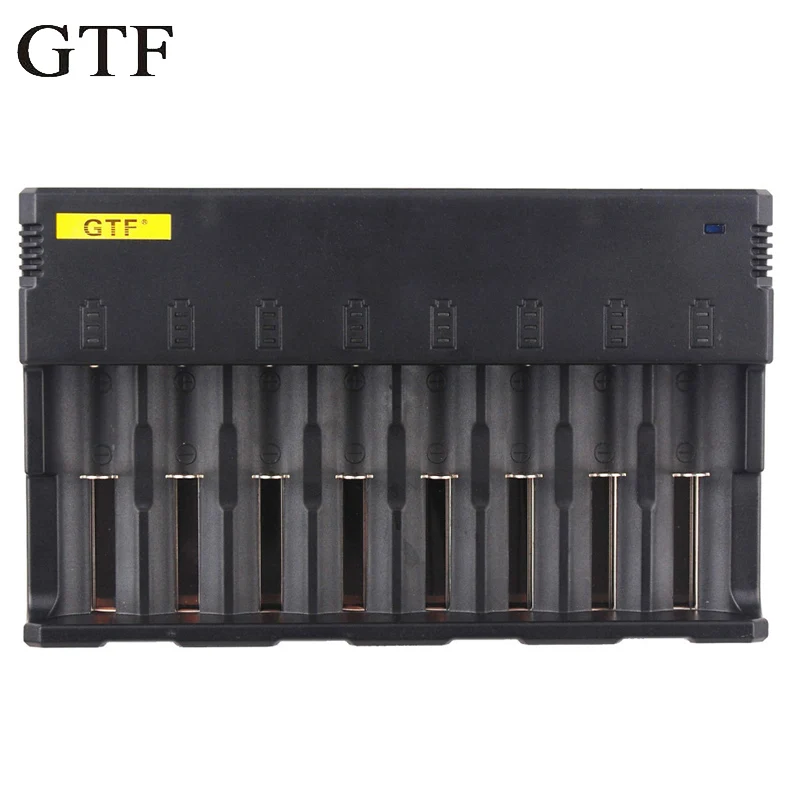 GTF Battery Charger E8 Lp Battery Dual Battery Charger For 26650 22650 18650 18490 17670 17500 16340 14500 10440 Li-on Power GTF Battery Charger E8 Lp Battery Dual Battery Charger For 26650 22650 18650 18490 17670 17500 16340 14500 10440 Li-on Power