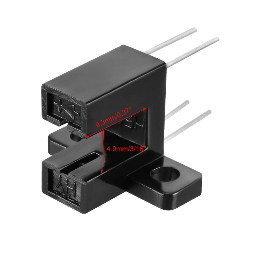 UXCELL 10 шт. оптические сенсорные переключатели 3/16 &quotили 13/64&quot слот PCB фото