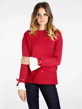 

Round neck pullover women