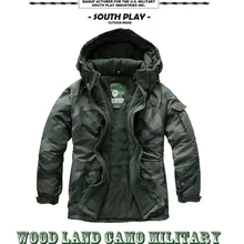 Новая версия "SouthPlay" деревянная земля зима 10000 мм водостойкая "военная куртка