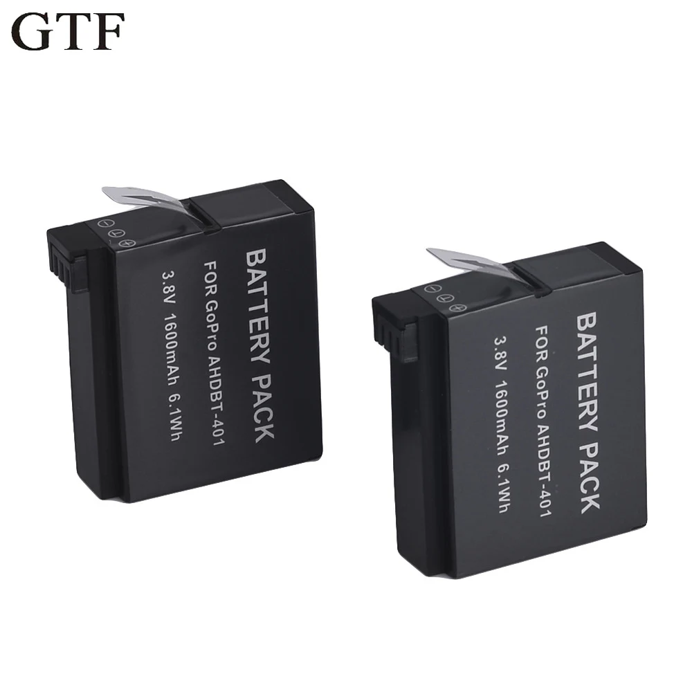 Gtf Gopro Hero 4 Ahdbt 401 Ahdbt401 Ahdbt 401 1600mah Rechargeable