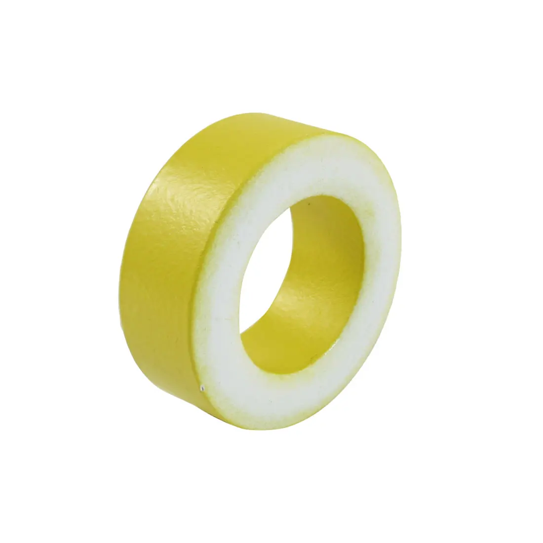 

UXCELL New Hot Sale 1pcs 24x40x15mm Ferrite Ring Iron Powder Toroid Cores Ferrite Core Yellow White AT157-26