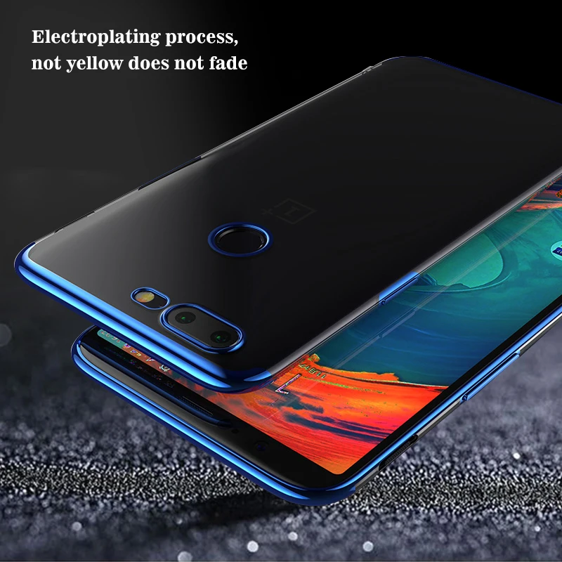 Лазер малой мощности покрытие чехол для OnePlus 7 Pro 6 T 5 прозрачный термополиуретан One