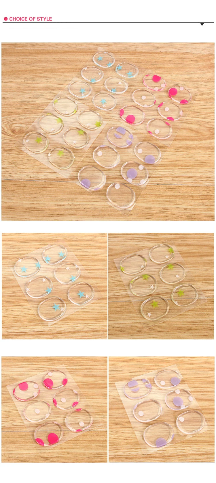 Free Ship Invisible Silica Silicone Gel High Heels Cushion Protector Foot Feet Care Shoe Back Insert Pads Insoles Stickers (9)