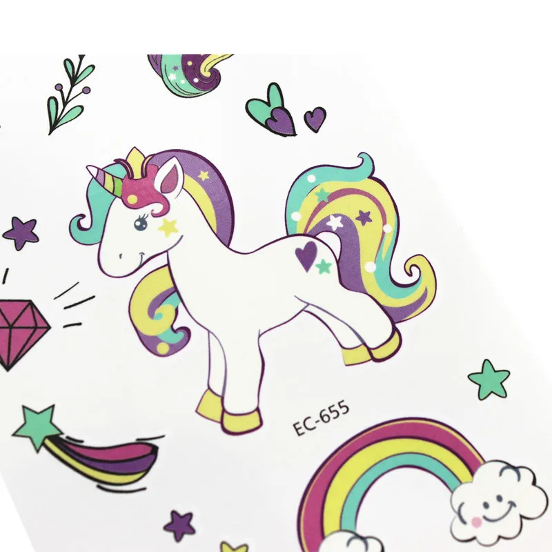 unicorn kids tatoo (5)