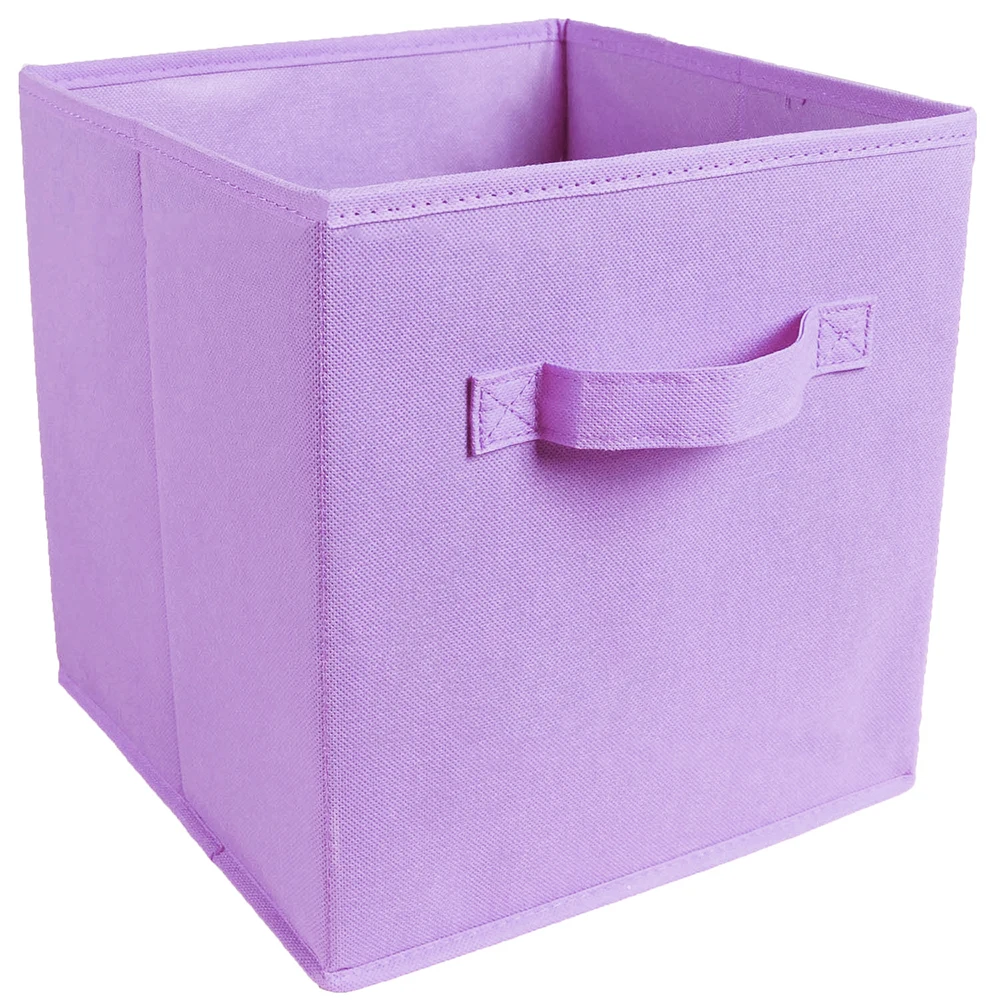

Simple Folding Storage Box Non-woven Finishing Boxes Home Daily Cabinet Clothes Bra Socks Storage Box with handle chest