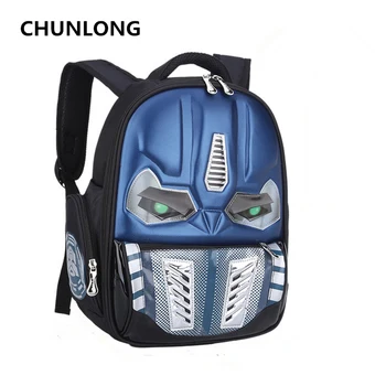 

CHUNLONG 3D Cartoon School Bags For Boys and grils Children Backpacks Kids Child School Bag personality Backpack mochila escolar