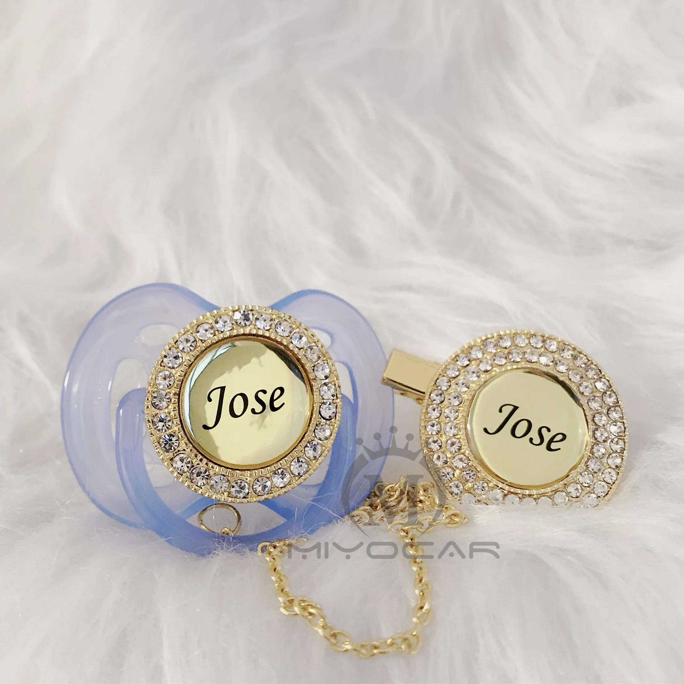 personalized bling pacifiers