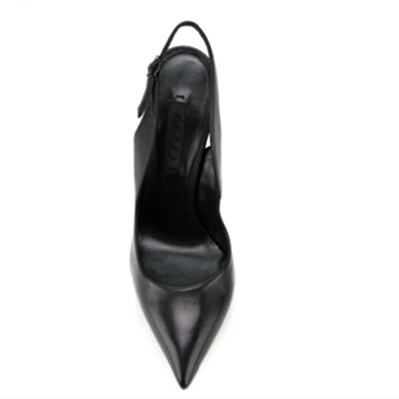 Punta Estrecha Sexy Verano Señoras white pink Bombas Mujeres Lisa Marca J026 Black Orcha Zapatos Altos Slingbacks Stiletto Partido blue Tacones tqXIB