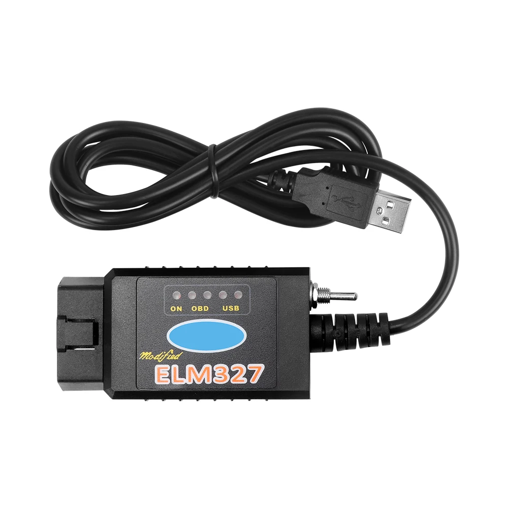 Сканер OBD2 PIC18F25K80 ELM327 V1.5 модифицированный USB для FORScan/Elmconfig с переключателем сканер