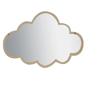 

Nordic Various Styles Children Safety Mirror Creative Home Decoration Crafts Baby Wooden Mirror