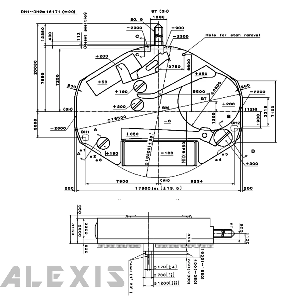 come4buy.com Original Miyota 2035 Movement Quartz