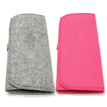 

Heat Resistant Hair Curling Irons Straightener Storage Bag Pouch Protable Travel Fold Hair Styling Tool Protective Case Mat Pad
