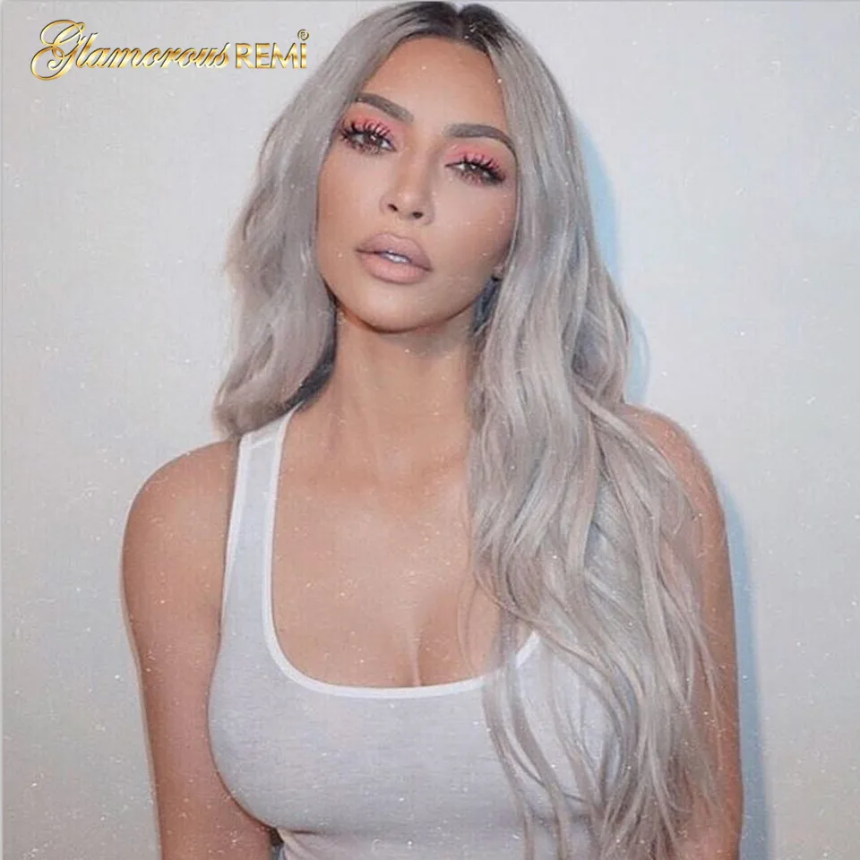 1b grey body wave wig (2)