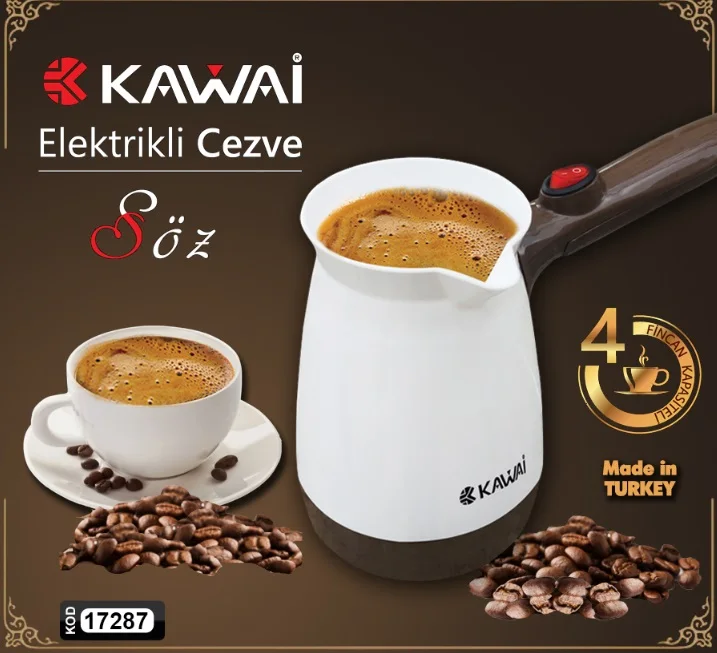 Электрический сосуд для кофе теплее Kawai Турецкая кофейная плита оттоманская
