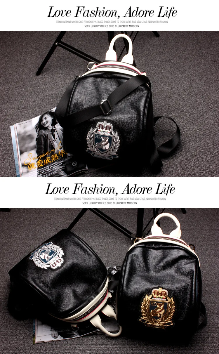 New Ladies Travel Shoulder Bag Korean Fashion Women Designer Leather Backpack Handbags Womens Backpacks And Messenger Bags38