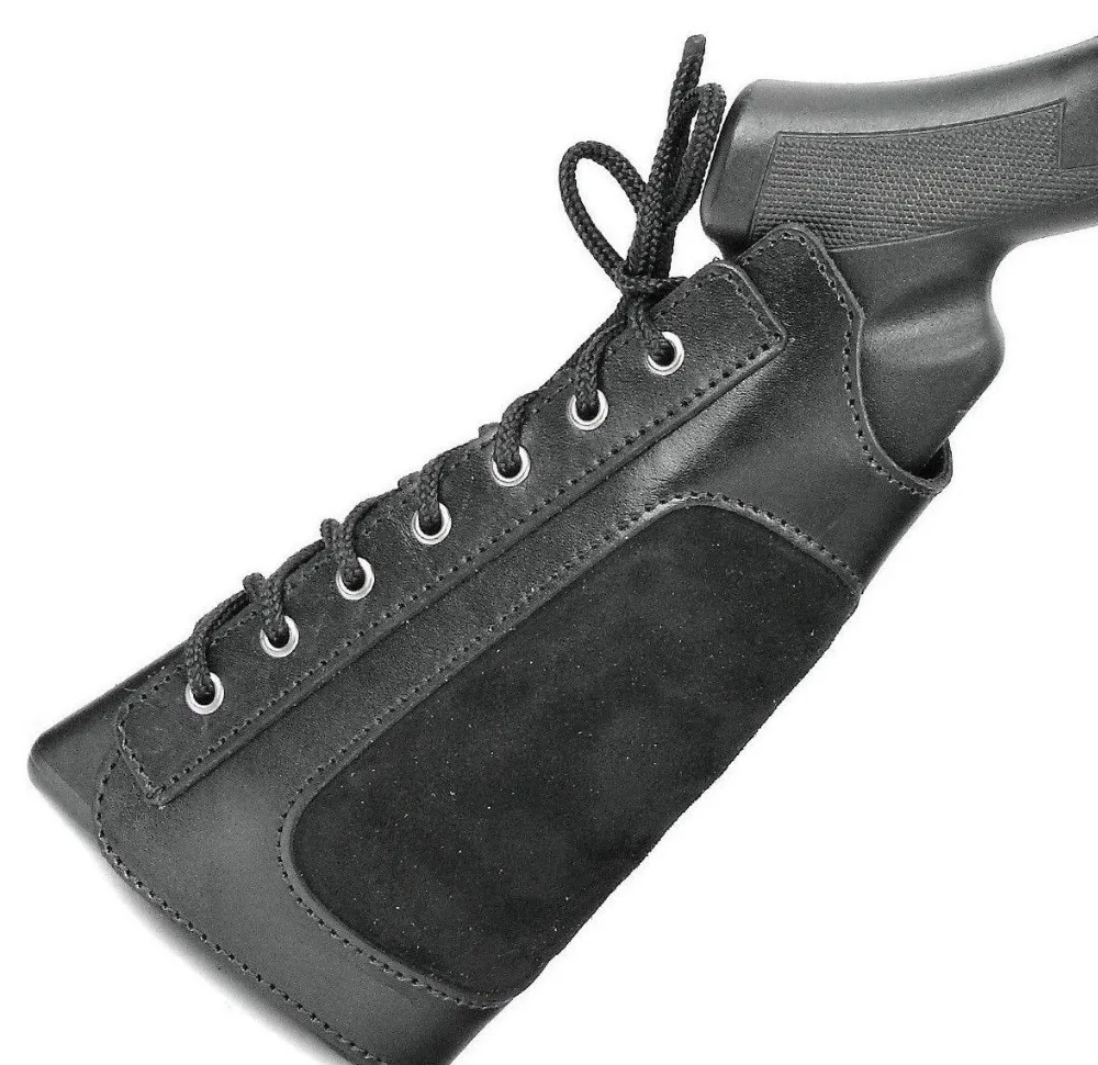 Кожаный патрон для ружья, держатель для прикладок, подставка для щек, мягкая, 20 GA, 6 петель