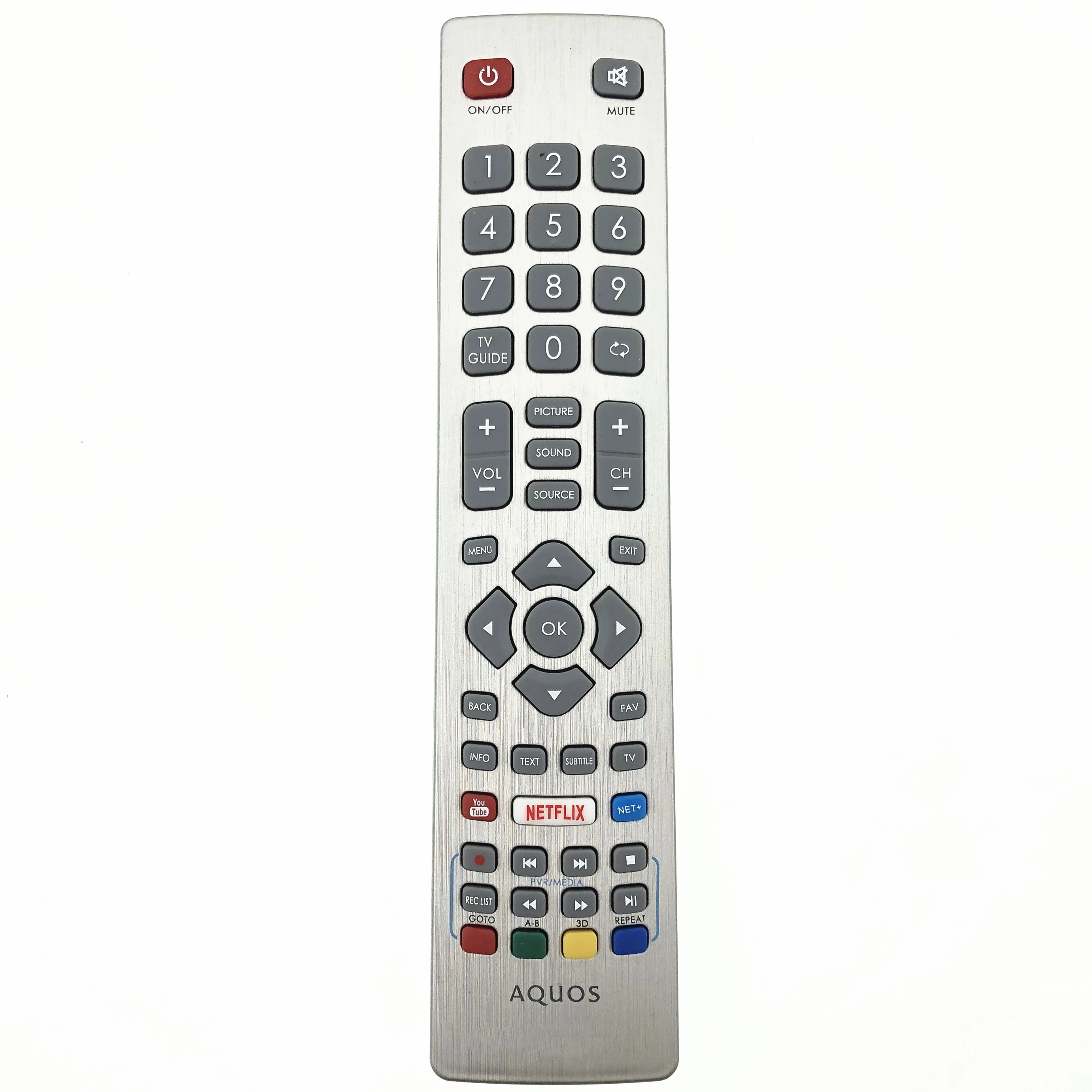 

Original IR Remote Control For Sharp Aquos 3D Smart TV LC-32CHG6001E LC-40CFG6001E LC-32CHG6002E LC-40CFG6002E LC-32CFG6001E