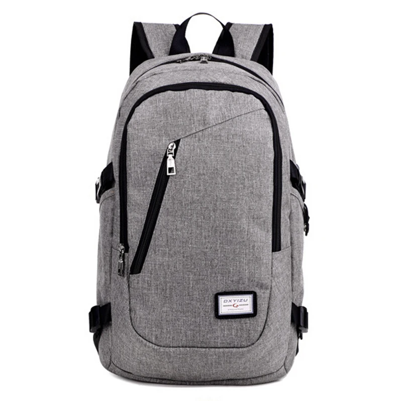 Best Product  NEW Trendy Men Women casual backpack USB Charging students school backpack Canvas business laptop b