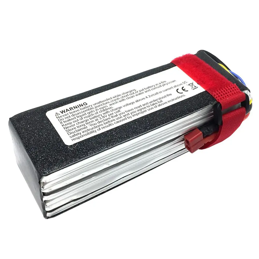 Аккумулятор DXF AKKU 18 5 в 6000 мАч 50C 100C 5S RC LiPo для самолета вертолета квадрокоптера