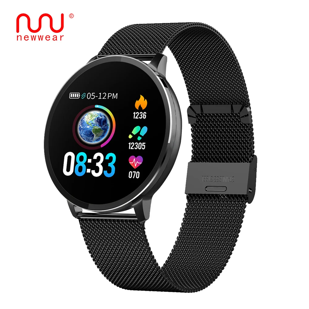 

NEWWEAR NY03 Smart Watch IP68 waterproof Heart rate monitor Smartwatch Message reminder Fitness tracker For Android and IOS