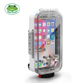 

SeaFrogs 60m 195ft Waterproof Underwater Housing Case for iPhone X