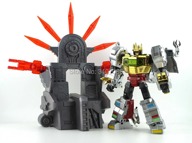 Трансформация G1 Dinobots MP-08 Гримлок Thrid-part reximus voyager oversize king seat фигурка робота игрушки