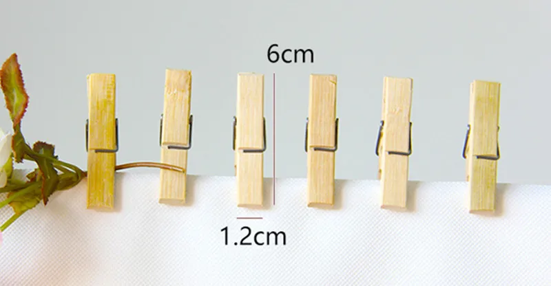 Xintianxin 20 шт./пакет сушильный клип Натуральный Бамбуковый зажим очень практичная модель может быть использован для того чтобы закрепить одежда носки для девочек нижнее бельё и т. д