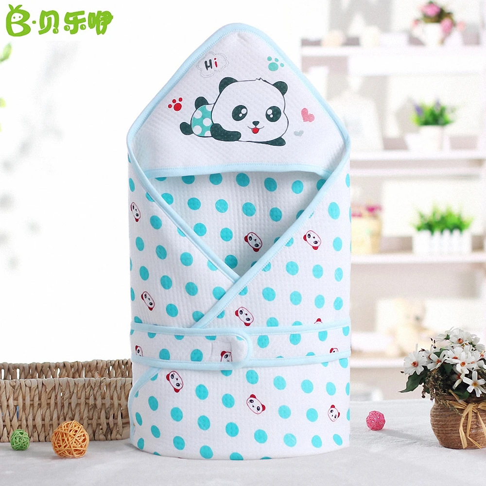 Autumn Winter new 100 cotton baby blanket receiving newborn baby
