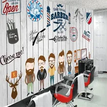 Original vintage wood texture hair shop background wall professional production mural wholesale wallpaper mural (to map custom) Original vintage wood texture hair shop background wall professional production mural wholesale wallpaper mural (to map custom)