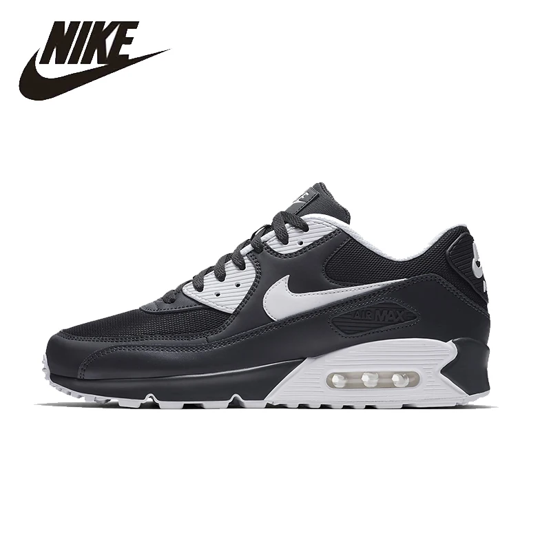 NIKE AIR MAX 90 ESSENTIAL Original Mens Running Shoes Mesh Breathable Footwear Super Light Sneakers For Men Shoes#537384-089