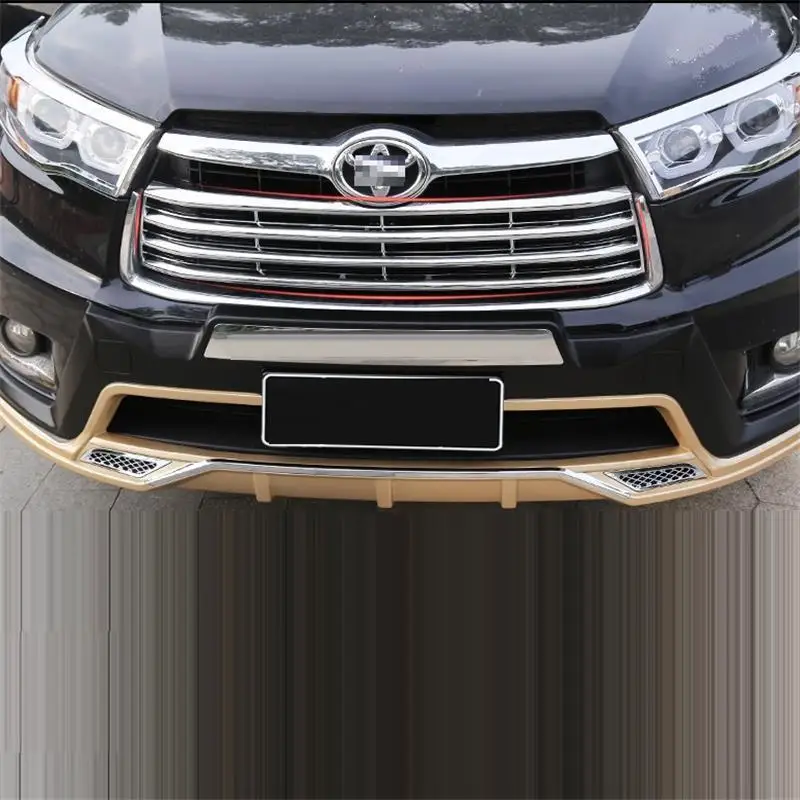 

Trunk Rear Panels Foot Pedal exterior chromium accessories modification car styling decoration 15 16 17 FOR Toyota Highlander