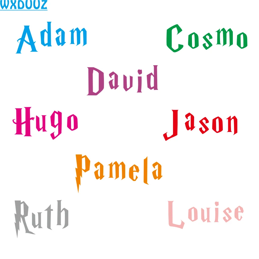 

Stickers Harry Potter Customized Personalized Name Children Home Decor Nursery Kids Room Vinyl Sticker Decal Removable Wall L5