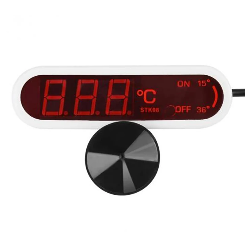 

Waterproof LCD Digital Fish Aquarium Water Tank Thermometer Water Weather Station USB & US PLUG with Suction Cup