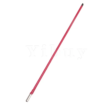 

Yibuy Silver Red 520mm Length 9mm Dia Steel Double Style Guitar Truss Rod
