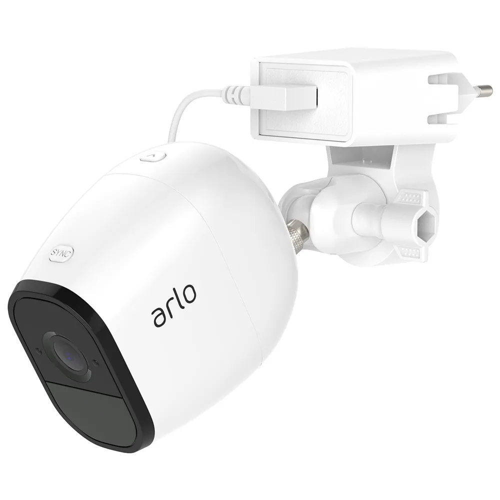 Настенный держатель для камеры Arlo Pro 2/Arlo Pro с адаптером питания, настенная стойка с регулируемым углом крепления камеры безопасности