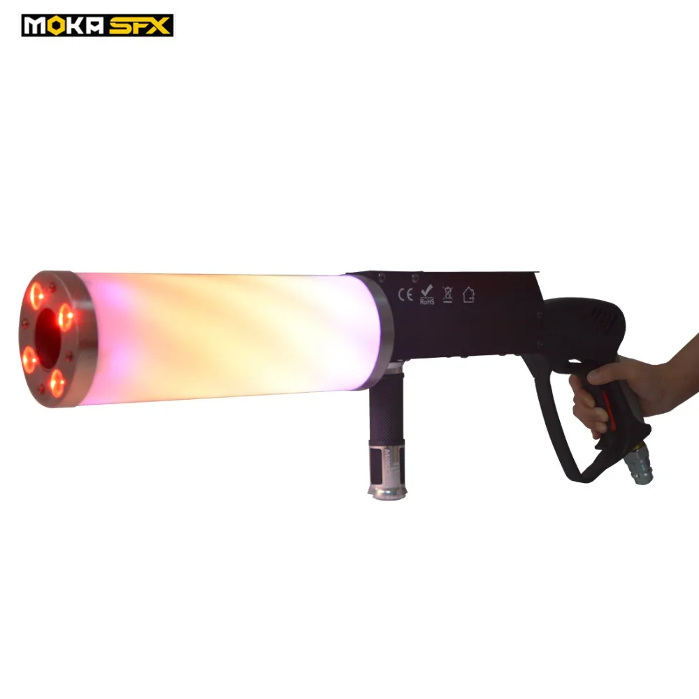 Co2 струйный аппарат светодиодный криопистолет RGB пистолет для DJ клубной