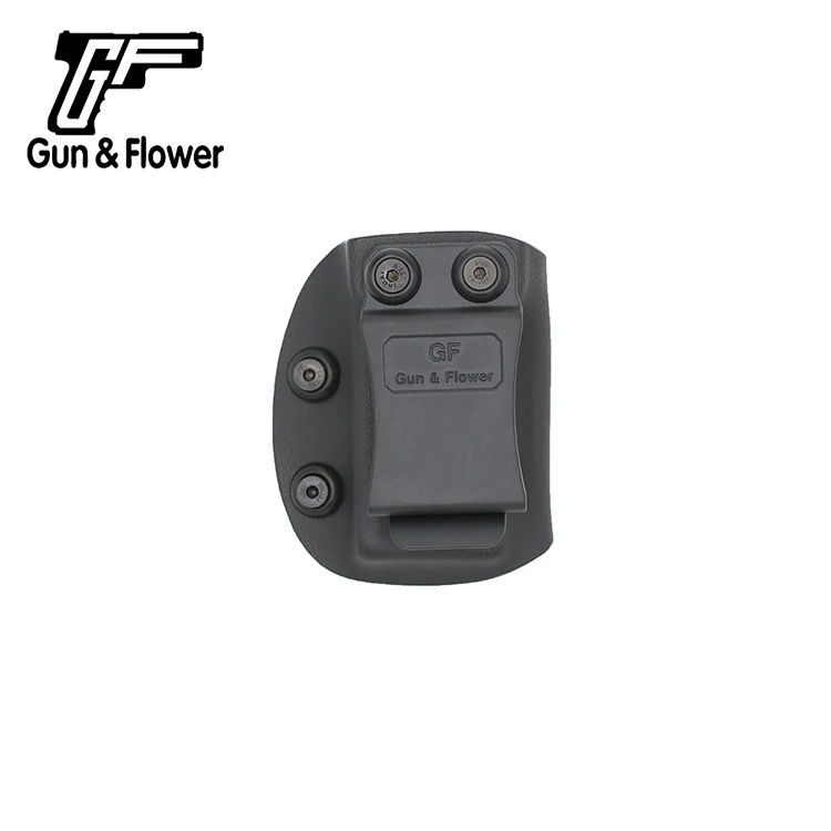 

Gunflower Kydex IWB Mag Carrier Kydex Single Mag Pouch Mag Holster with Belt Clip