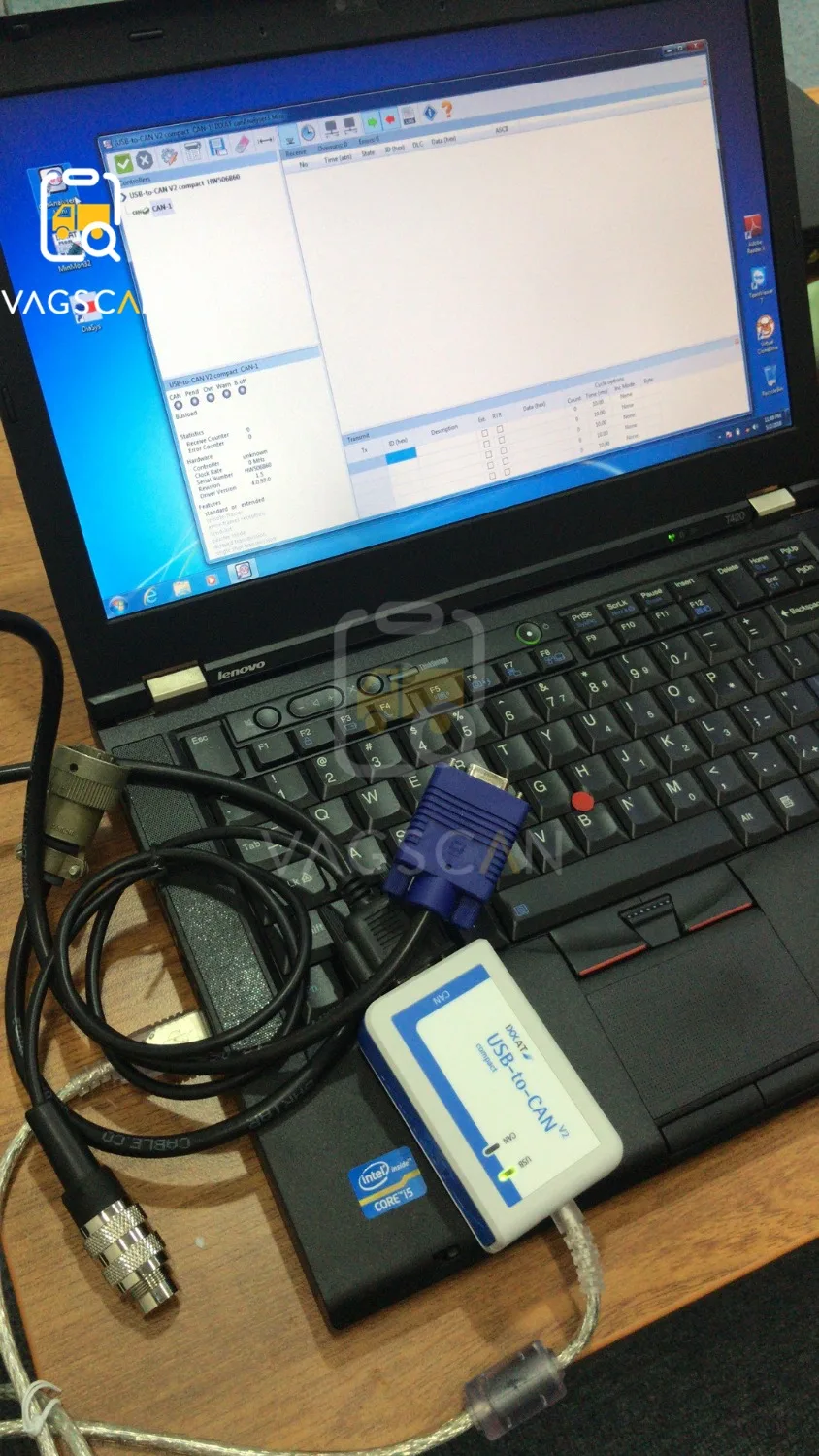 T420 ноутбук для MTU диагностический комплект ADEC 2 71 MEDC (USB к CAN)|Анализатор двигателя| |
