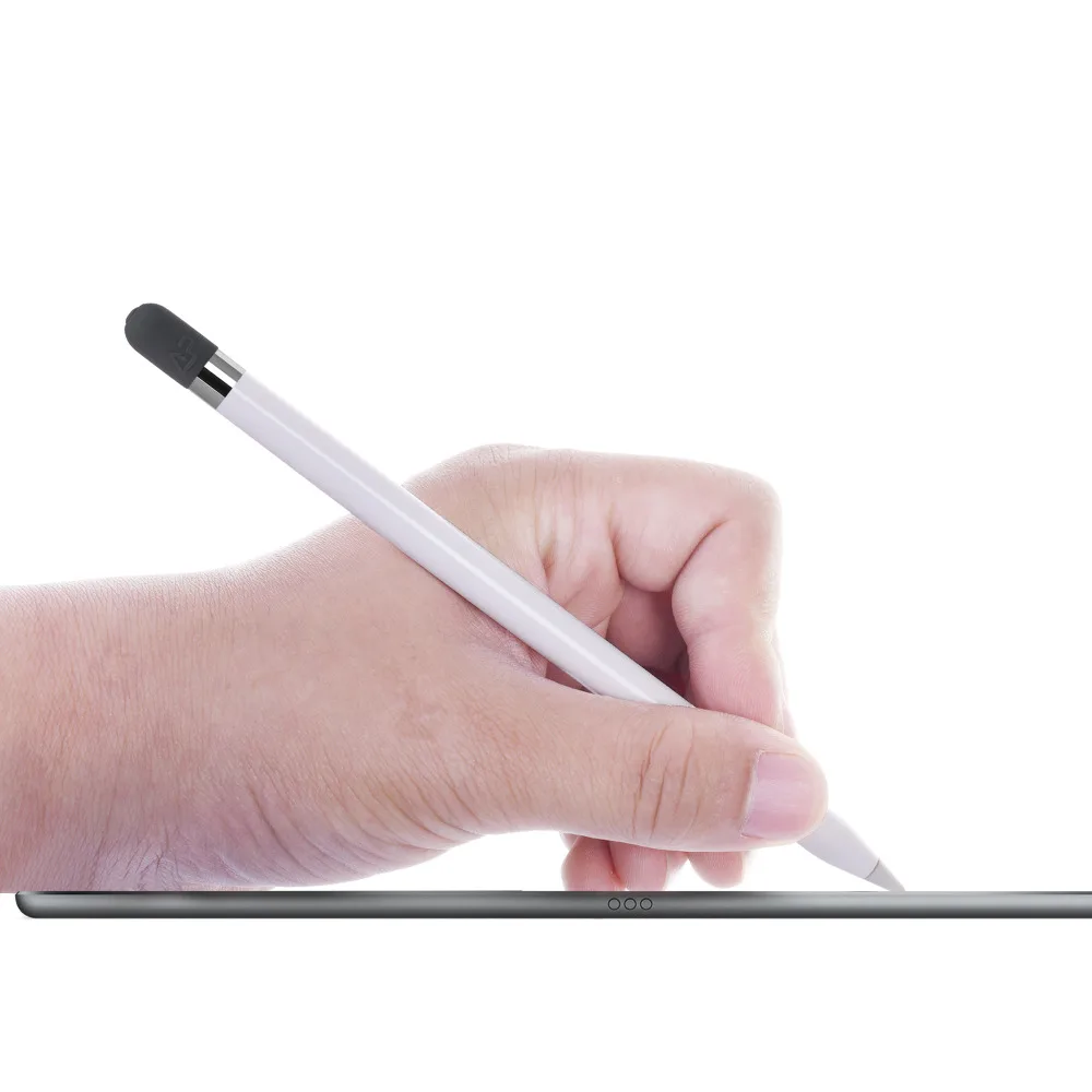  Premium Quality waterproof and dustproof Silicone Made Pencil Cap Replacement Holder for Apple Pencil (Dark Gray x 3) 