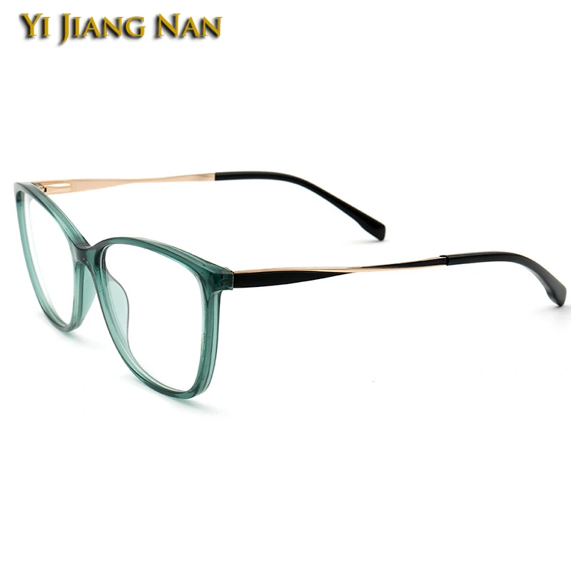US $35.02 Acetate Big Circle Rimmed Elegant Women Spectacles Eyewear Optical Glasses Prescription Eyeglasses Frames