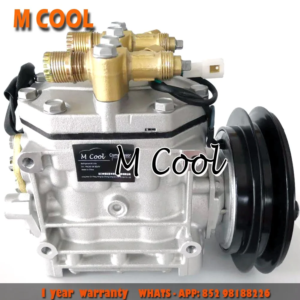 

High Quality AC Air Conditioner Compressor For Mitsubishi Fuso Fighter truck R2211L FK337D553073 ACA200A007A ME121066 24V
