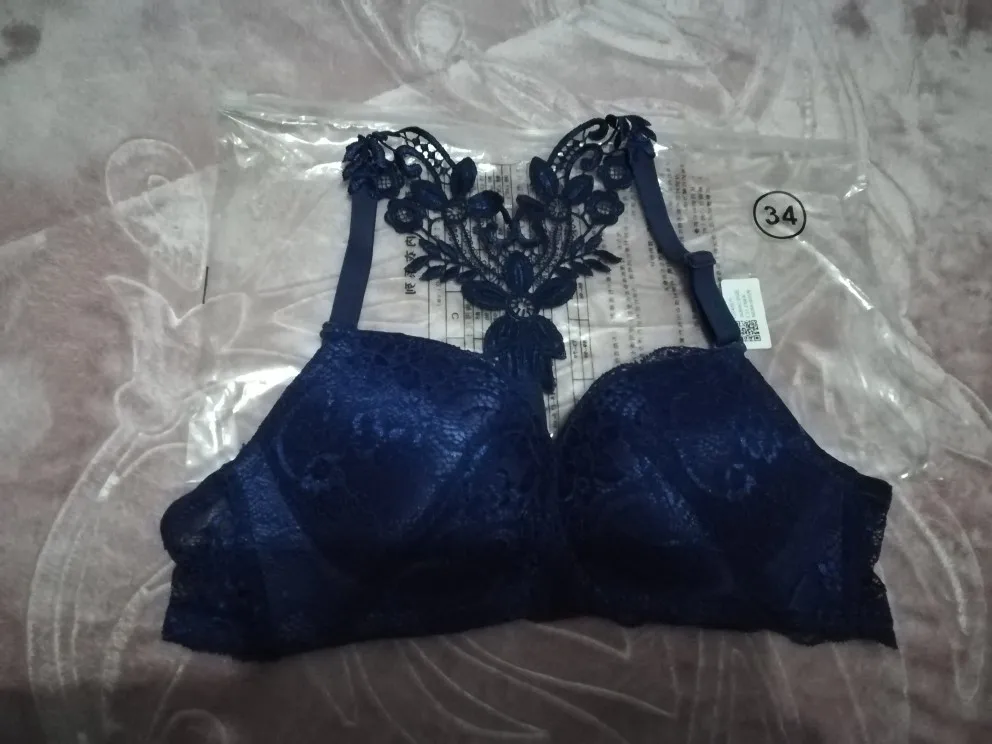 Sexy Front Closure Lace Women's Push Up Bra