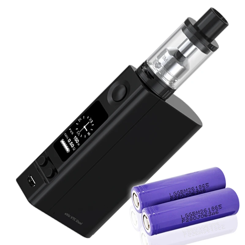 Joyetech eVic VTC Dual набор для начинающих с 150 W ULTIMO 3,5 ml танк mg ceramic 0.5ohm Катушка-черный