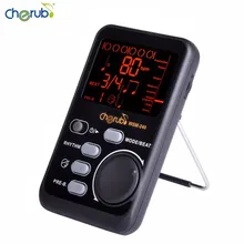 Cherub WSM 240 Protable Drum Universal Electronic Guitar Bass Metronome Metro tuner Rhythm Device Drum