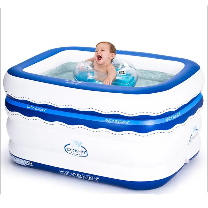 Children Inflatable Folding Swimming Pool baby home swimming bucket