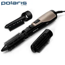 Фен-щетка Polaris PHS 0846 черно-золотистый