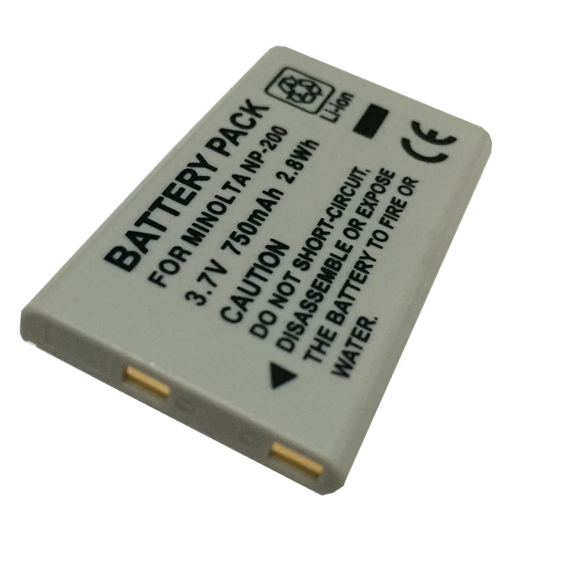 SOULMATE NP 200 NP 200 lithium batteries pack NP200 For Minolta Dimage