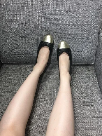 New Fashion Colorblock Cap-Toe Bowknot Ballet Flats Women Classic Slip On Round Toe Dress Shoes Zapatos De Mujer Sapato Feminino