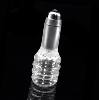 

Chastity Locks Trinity Vibes clear/Black Vibrating Teaser Penile sheath Penile lock A327